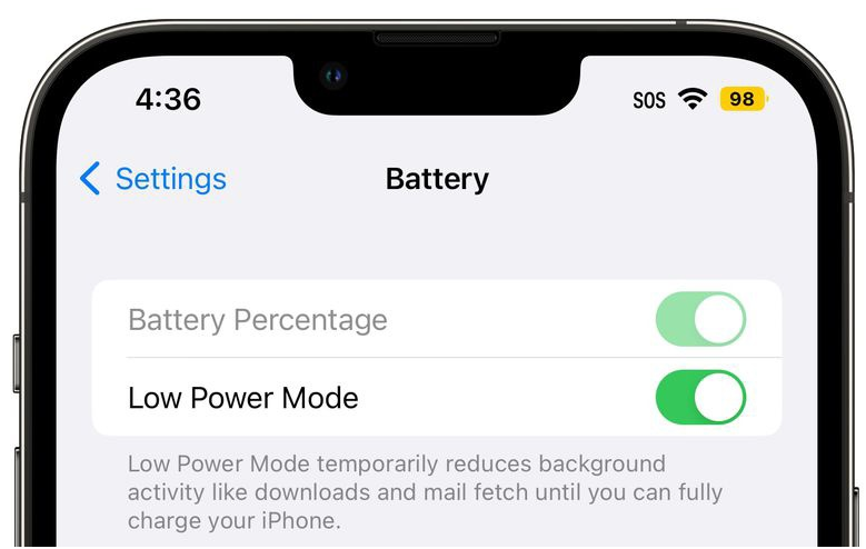 锡林浩特苹果手机维修分享iOS 16 Beta 6电池百分比显示和Beta 5有什么不同 