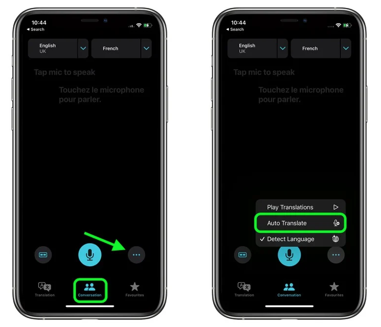 锡林浩特苹果手机维修分享iOS 15 “翻译” App 新改进 