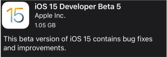 锡林浩特苹果手机维修分享如何升级到iOS15.0 beta5 