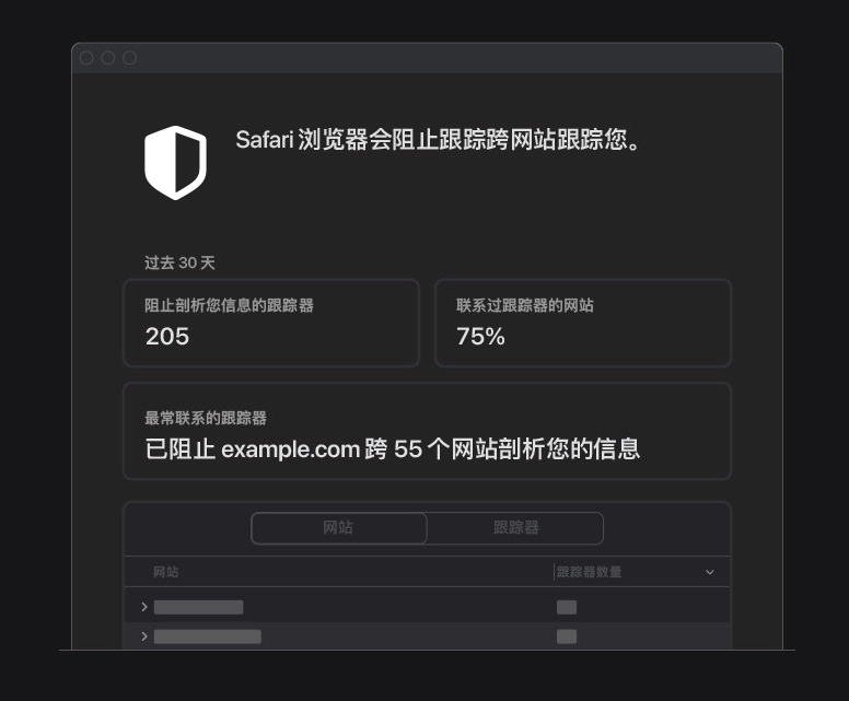 锡林浩特苹果手机维修分享如何在 Safari 浏览器中查看和打开隐私报告 